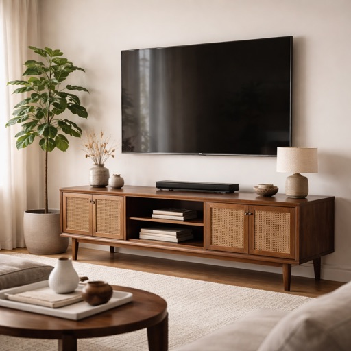 OakWood Originals TV-meubel hangend Notting Hill - Walnoothout