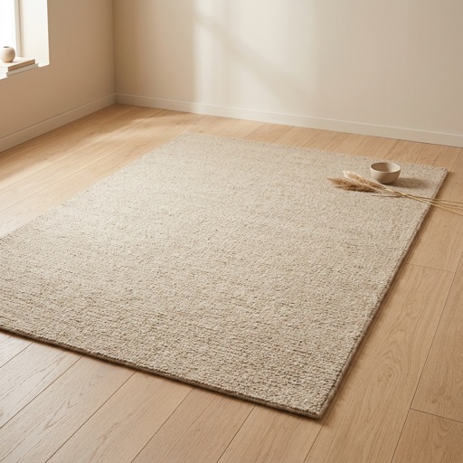 Nordic Living Wollen vloerkleed Oslo - Beige