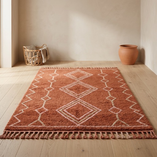 Casa Moderna Vloerkleed Marrakech - Terracotta