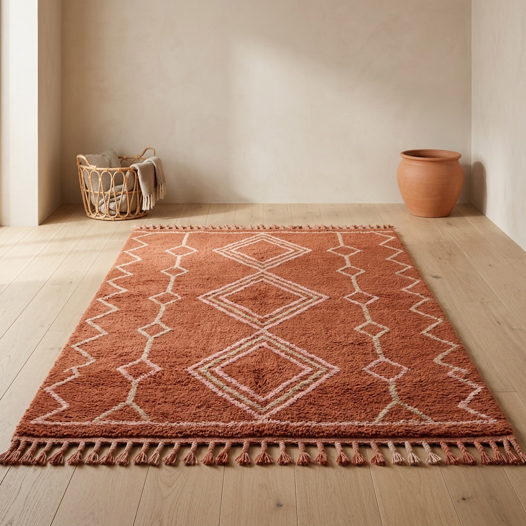 Casa Moderna Vloerkleed Marrakech - Terracotta