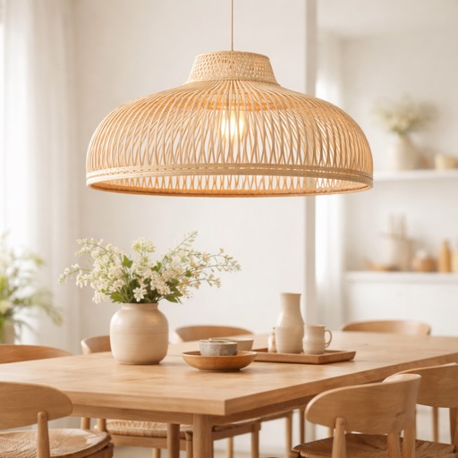 Timbercraft Hanglamp Napoli - Bamboe