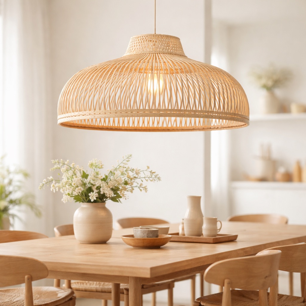 Timbercraft Hanglamp Napoli - Bamboe