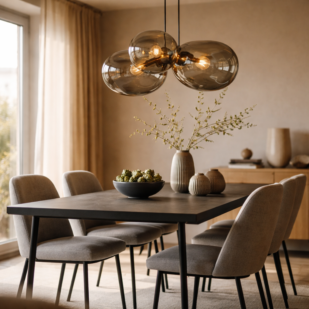 WonenXL Collection Hanglamp Zurich - Gehard glas