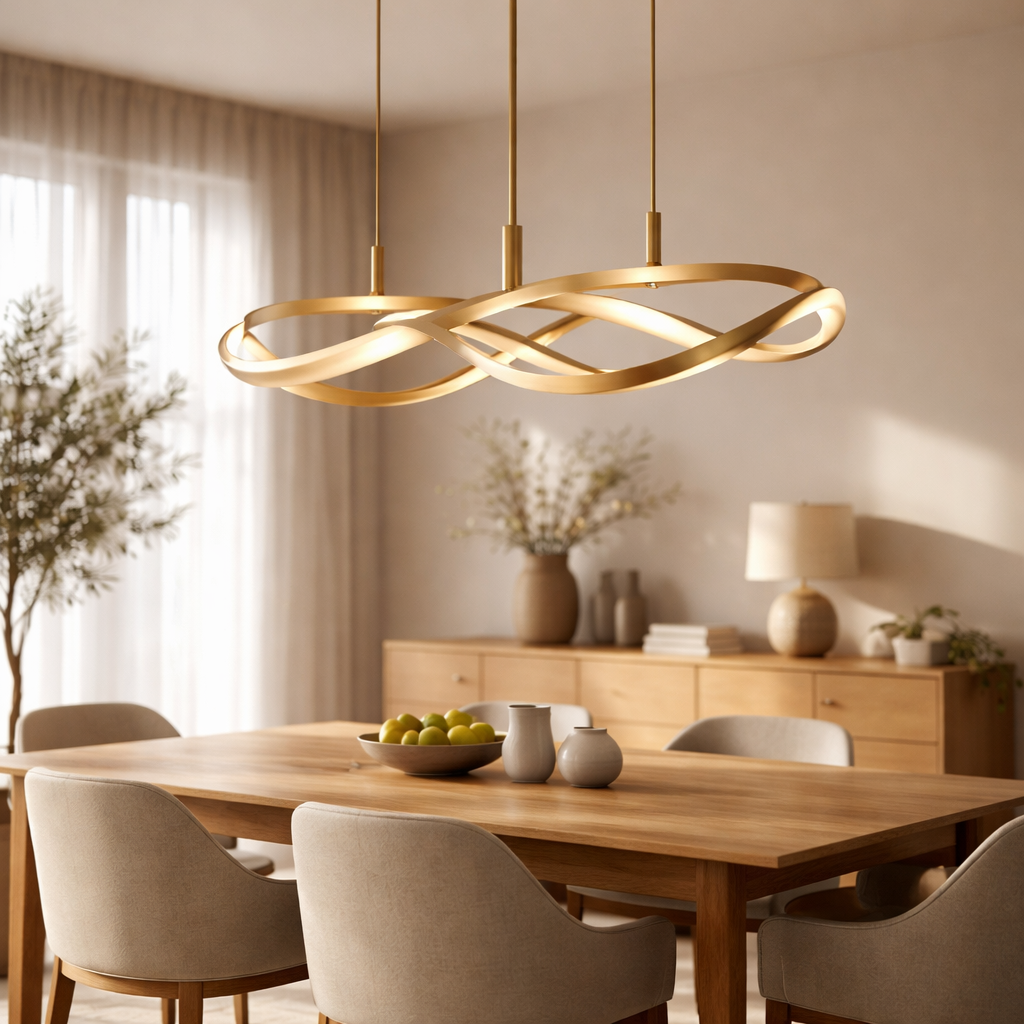 WonenXL Collection Vloerlamp Bretagne - Metaal goud