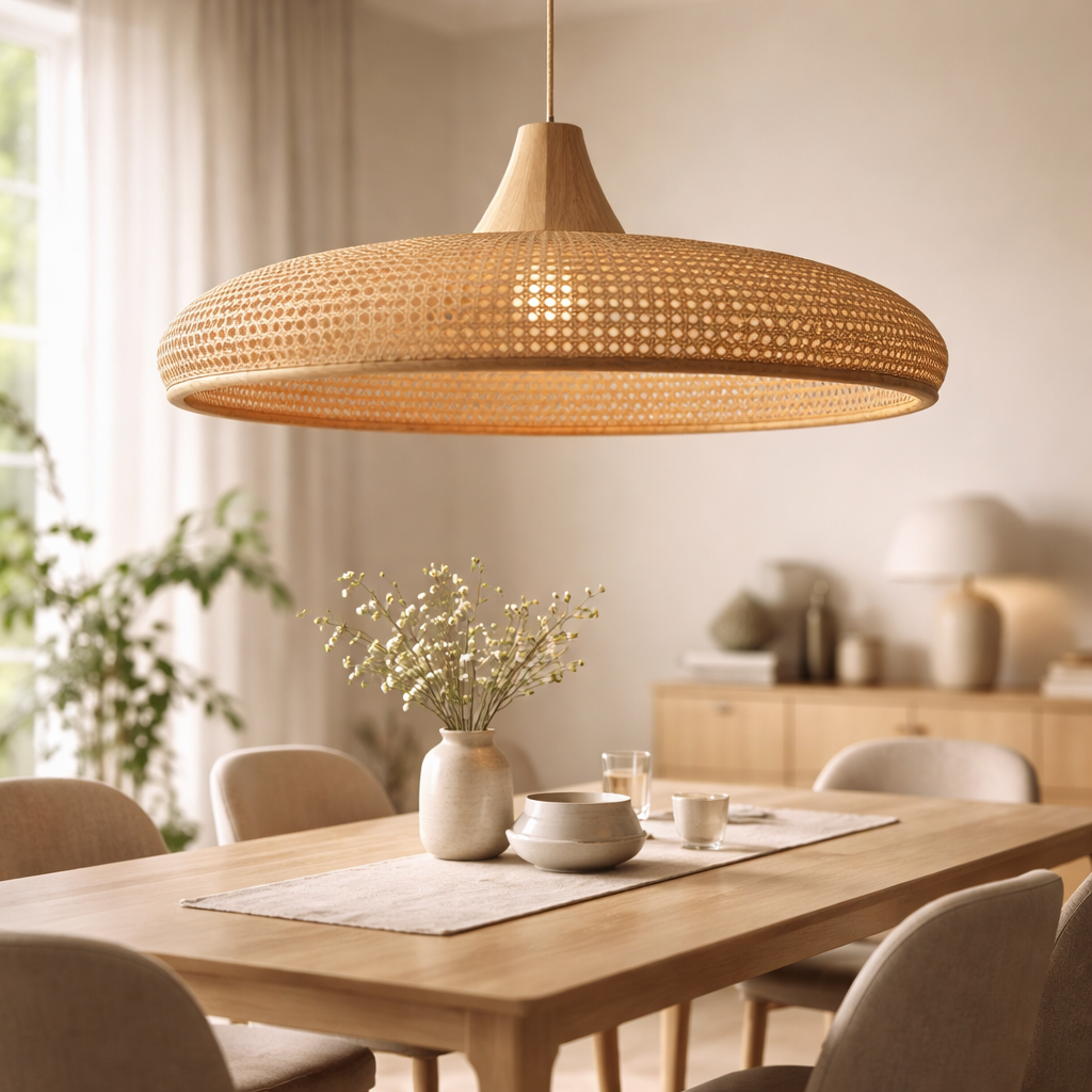 Dutch Design Co. Vloerlamp Napoli - Rotan