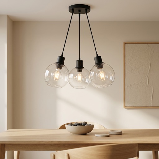 Urban Loft Hanglamp Bergen - Zwart