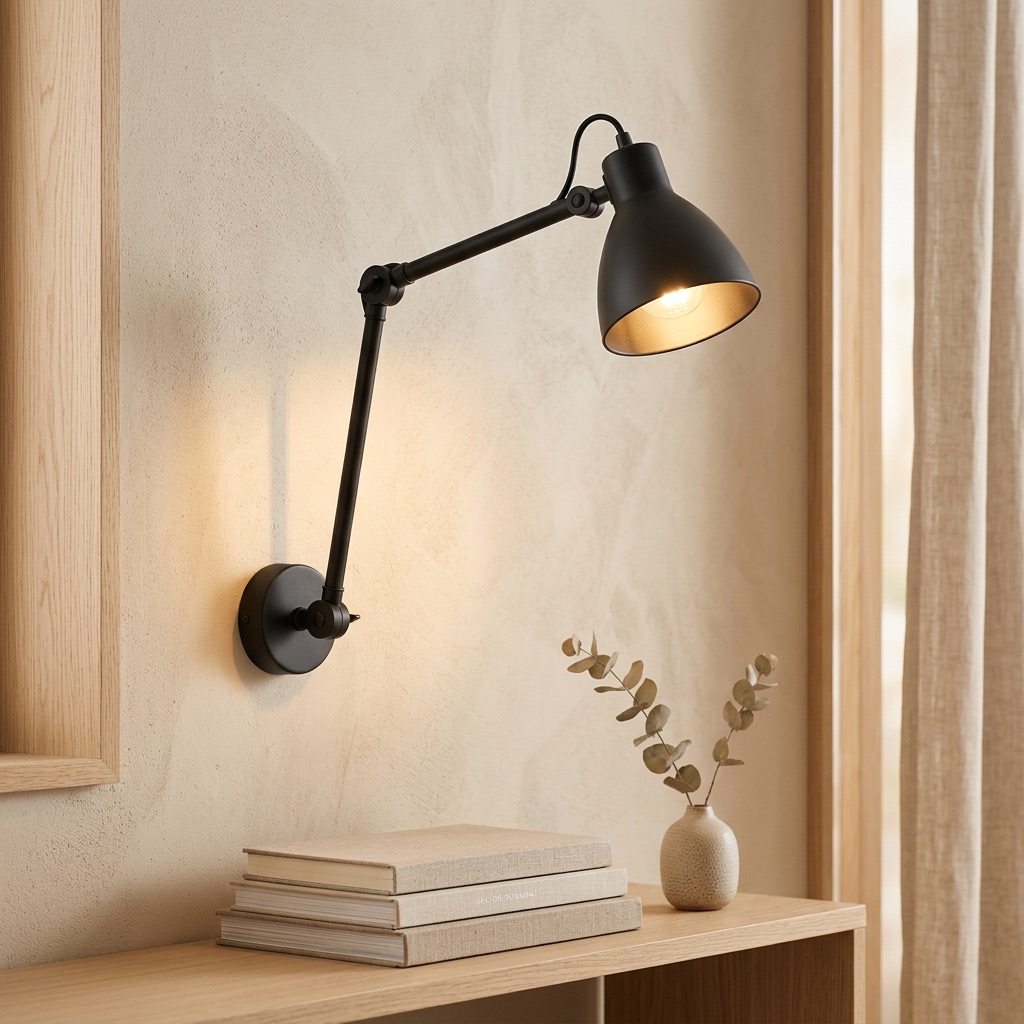 Urban Loft Wandlamp Bergen - Zwart